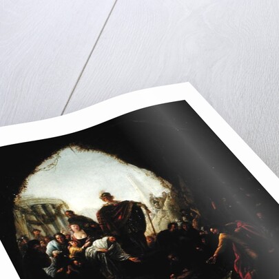 Daniel Killing the Dragon of Baal by Jacob Willemsz de Wet or Wett