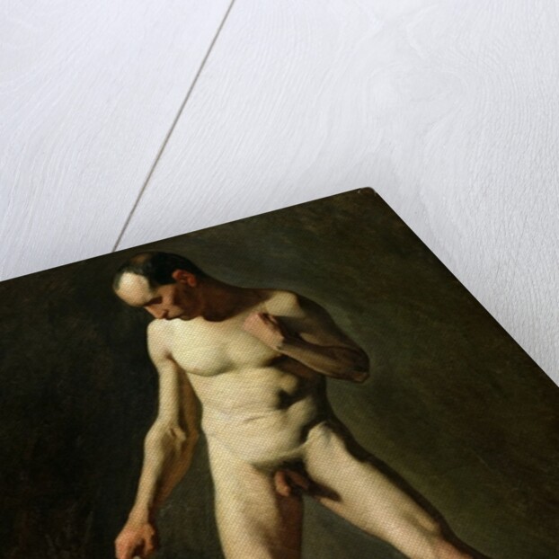 Nude Study by Jean-Francois Millet