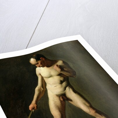 Nude Study by Jean-Francois Millet