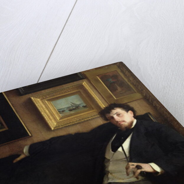 Portrait of Ernest Duez 1876 by Paul Mathey