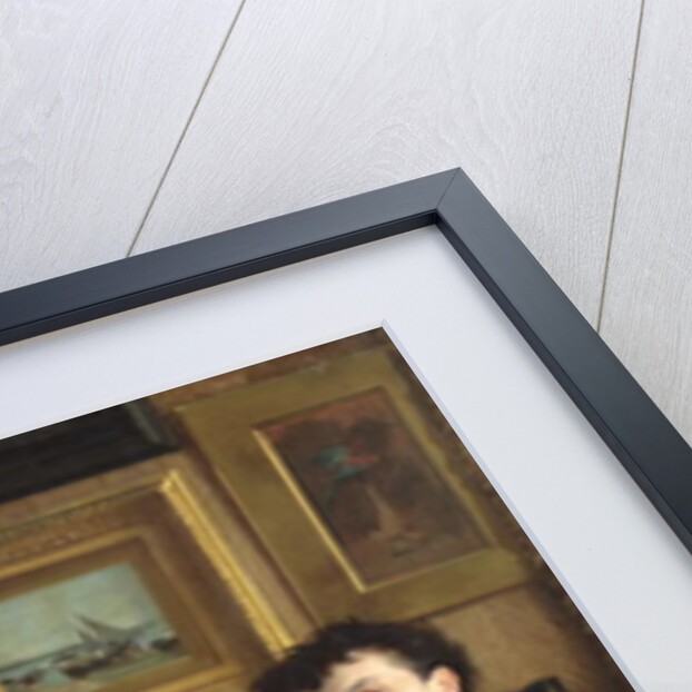 Portrait of Ernest Duez 1876 by Paul Mathey