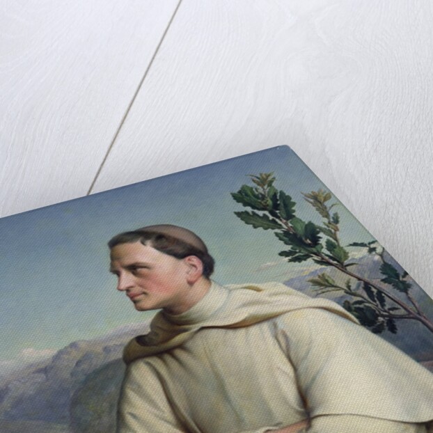 Henri Lacordaire at Sorreze, 1847 by Louis Janmot