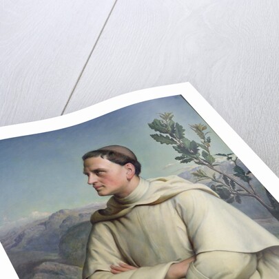 Henri Lacordaire at Sorreze, 1847 by Louis Janmot