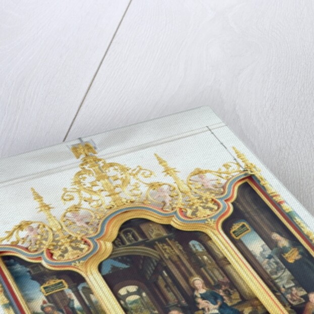 Triptych of the Adoration of the Infant Christ, 1529 by Jean the Elder Bellegambe