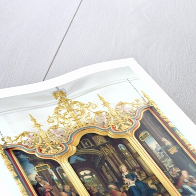 Triptych of the Adoration of the Infant Christ, 1529 by Jean the Elder Bellegambe