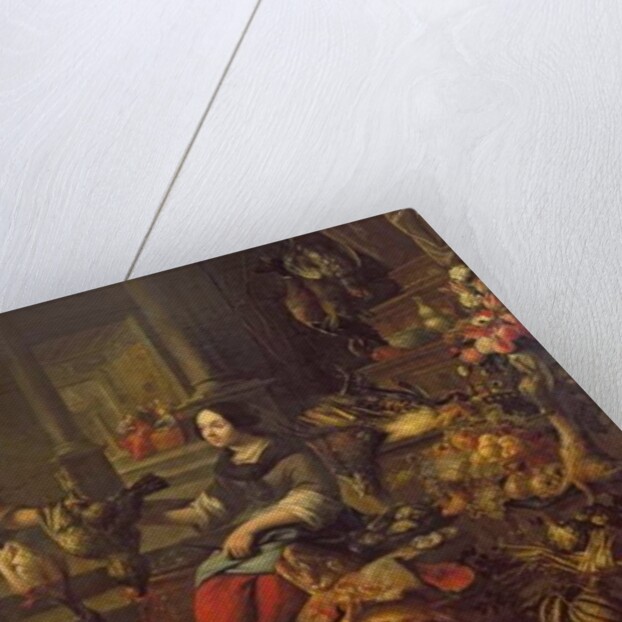 Jesus at the Home of Martha and Mary by Michel de Bouillon