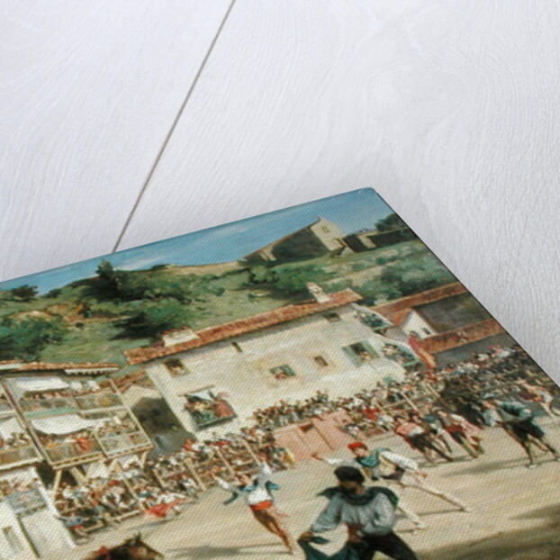 Training Fight in Biscay, 1869 by Gustave Colin