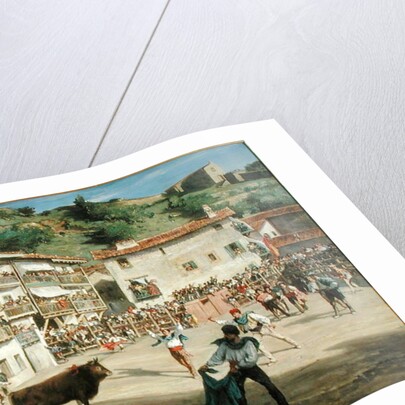 Training Fight in Biscay, 1869 by Gustave Colin