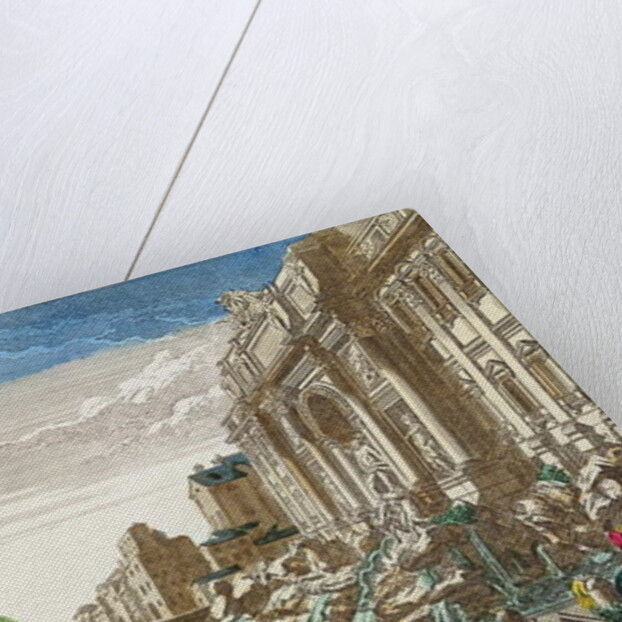 The Trevi Fountain, Rome by French School