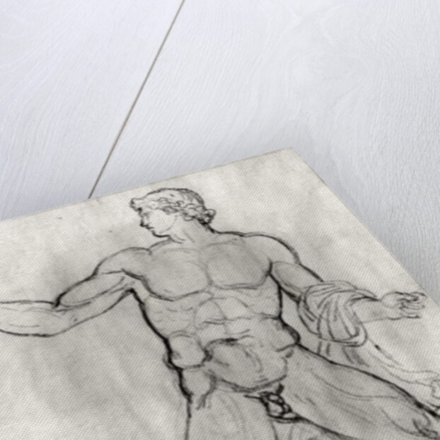 Colossus of Monte Cavallo by Jacques Louis David