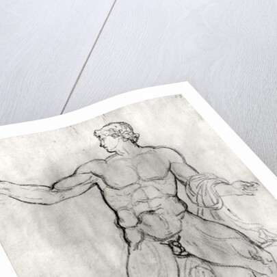 Colossus of Monte Cavallo by Jacques Louis David