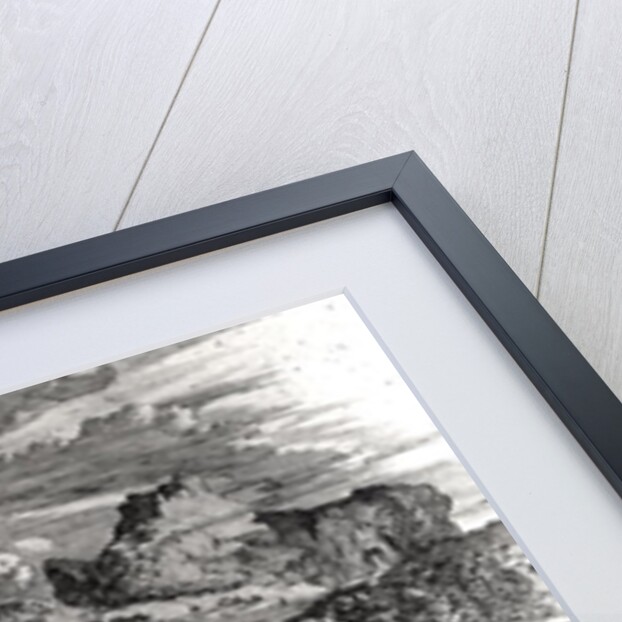 A Buddhist Ceremony from, 'Indiae Orientalis'. by Theodor de Bry