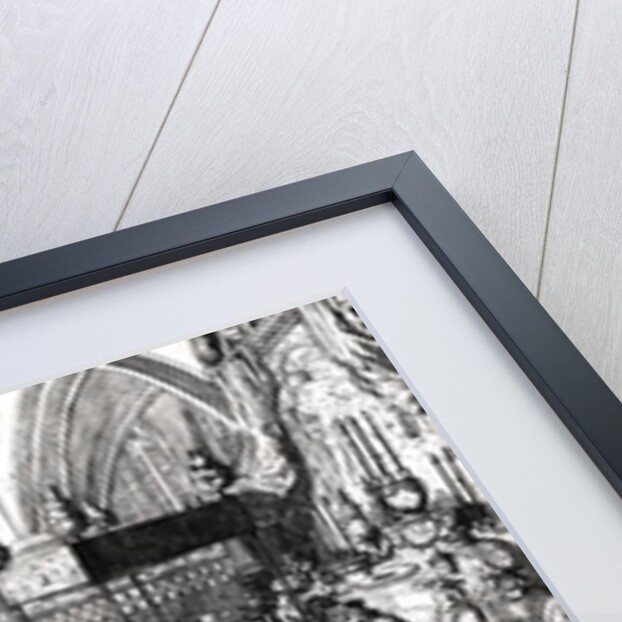 The Coronation of King George I at Westminster Abbey, 31st October 1714 by Anonymous