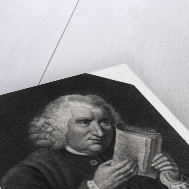 Dr. Samuel Johnson by Auguste Christian Fleischmann