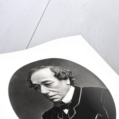 Benjamin Disraeli c.1874 by English Photographer