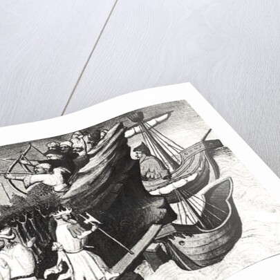 The Great Khan's soldiers take the island of Sypangu, c.1410-12 by Boucicaut Master