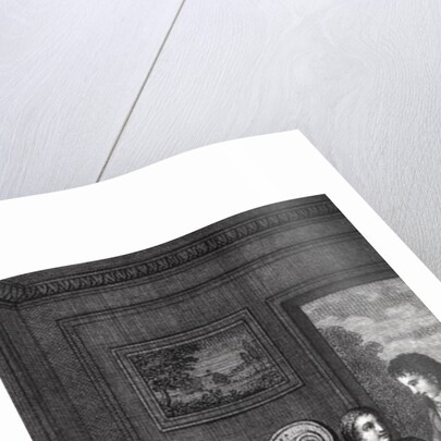 Illustration from 'Wilhelm Meister's Apprenticeship' by Johann Wolfgang Goethe 1802 by German School