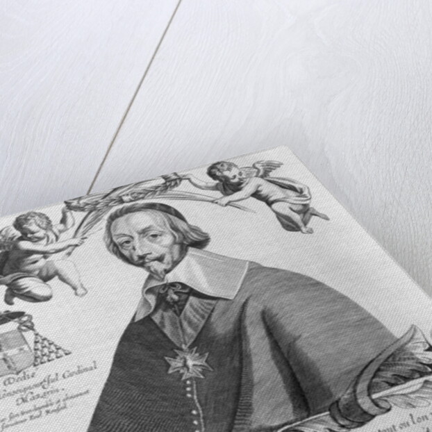 Portrait of Cardinal de Richelieu by Paul Roussel