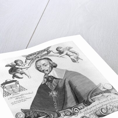 Portrait of Cardinal de Richelieu by Paul Roussel