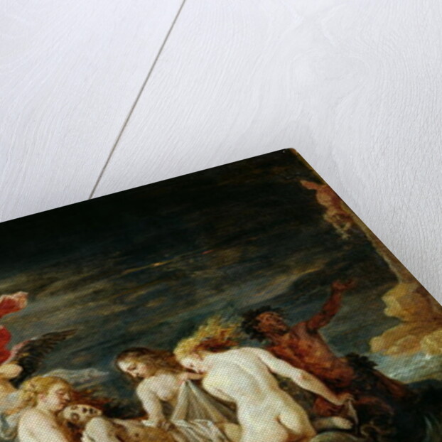 Hero and Leander: Leander Found by the Nereids, copy of a painting by Domenico Feti, 1650-56 by David the Younger Teniers