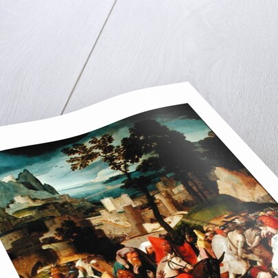 The Carrying of the Cross by Master of the Repudiation of Hagar