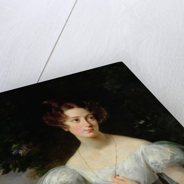 Portrait of Hortense Ballu, future Madame Alphonse Jacob-Desmalter, c.1832-37 by Antoinette Cecile Hortense Lescot Haudebourt