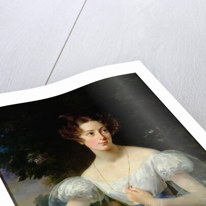 Portrait of Hortense Ballu, future Madame Alphonse Jacob-Desmalter, c.1832-37 by Antoinette Cecile Hortense Lescot Haudebourt