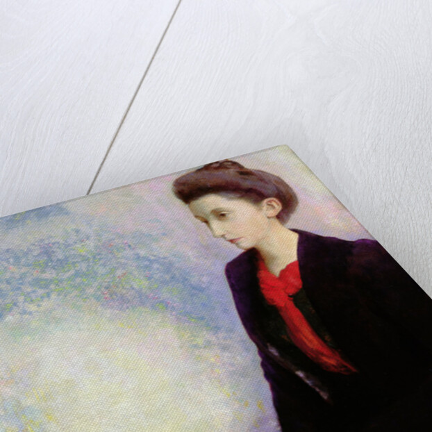 Portrait of Baroness Robert de Domecy, 1900 by Odilon Redon