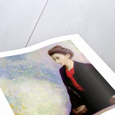 Portrait of Baroness Robert de Domecy, 1900 by Odilon Redon