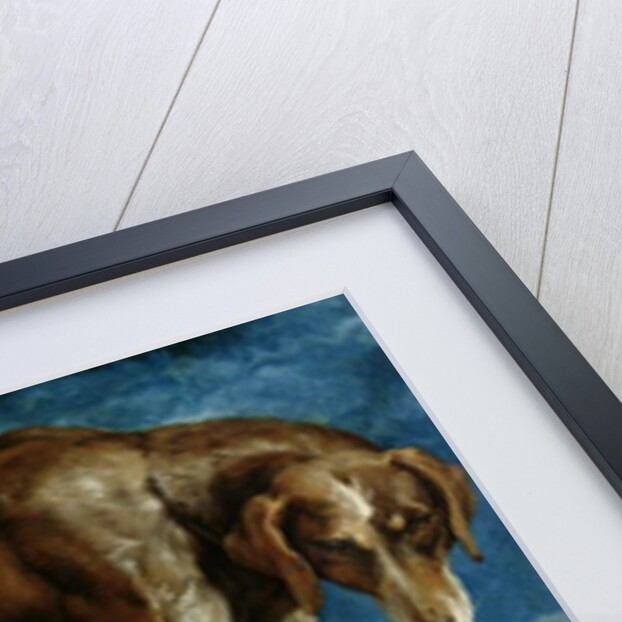 Two Hunting Dogs Tied to a Tree Stump, c.1548-50 by Jacopo Bassano