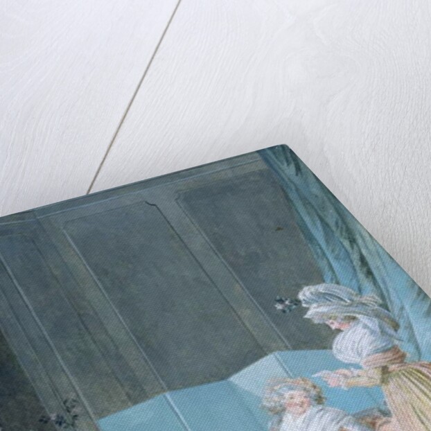 Reading the Letter by Jean Baptiste Mallet