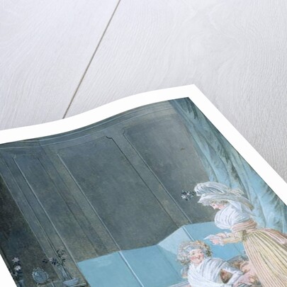 Reading the Letter by Jean Baptiste Mallet