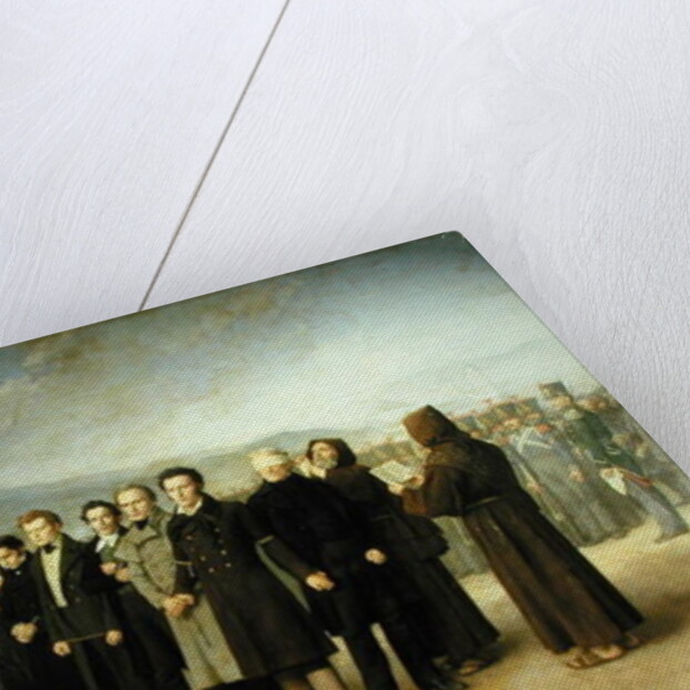 Execution of Jose Maria de Torrijos y Uriarte and his Companions in 1831, 1888 by Antonio Gisbert