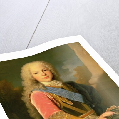 Portrait of Ferdinand de Bourbon and Savoy Prince of Asturias, 1725 by Jean Ranc