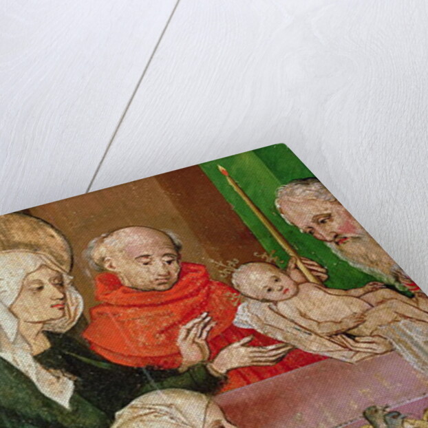 Detail of the Presentation in the Temple by Martin Schongauer