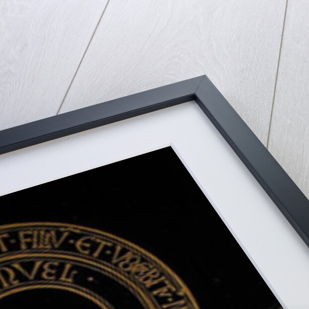 Detail of the Virgin from the Annunciation by Martin Schongauer