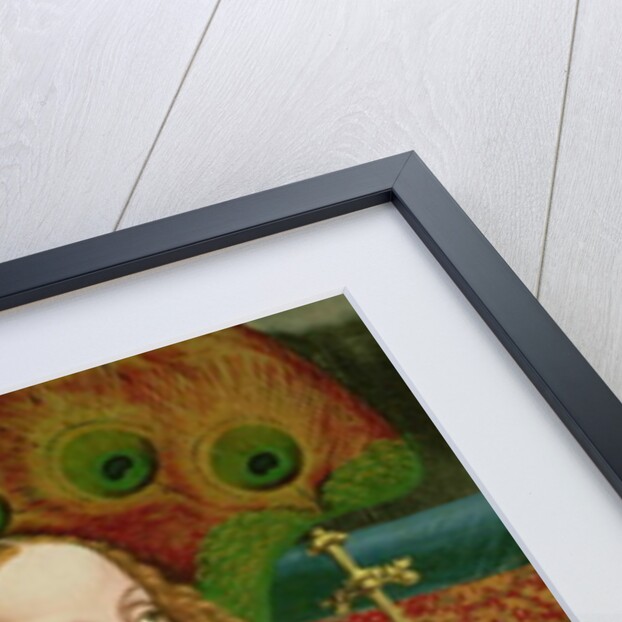 Detail of the Archangel Gabriel by Martin Schongauer