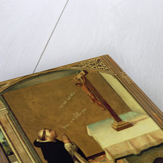 St. Peter Martyr at Prayer by Pedro Berruguete