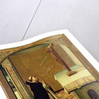 St. Peter Martyr at Prayer by Pedro Berruguete