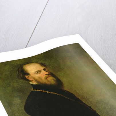 The Man with the Gold Chain, c.1550 by Jacopo Robusti Tintoretto