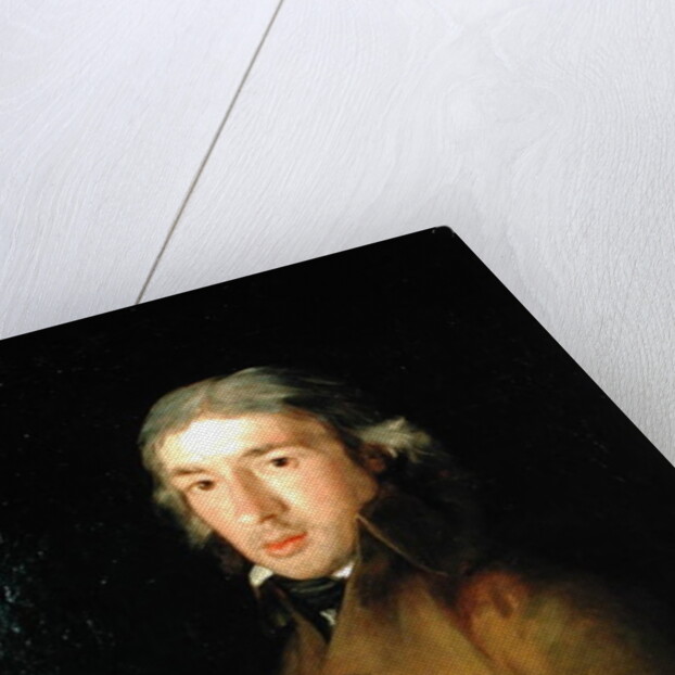 Portrait of Leandro Fernandez de Moratin by Francisco Jose de Goya y Lucientes