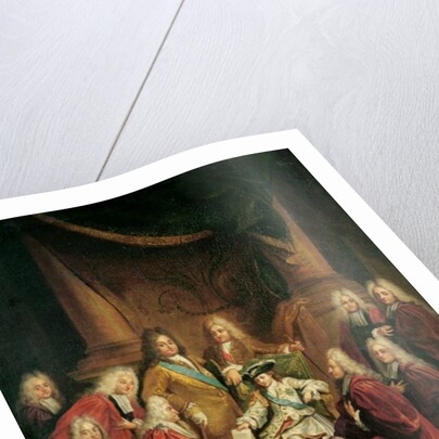 Louis XV Granting Patents of Nobility to the Municipal Body of Paris by Louis de the Younger Boulogne