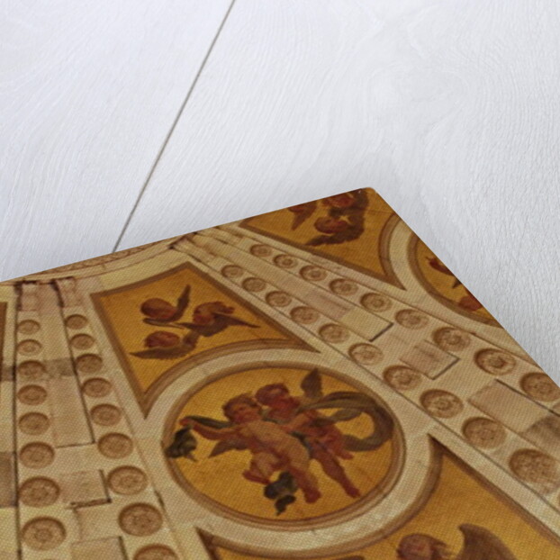 Detail of angels from the dome, built 1635-42 by Philippe de Champaigne