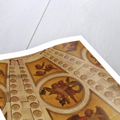 Detail of angels from the dome, built 1635-42 by Philippe de Champaigne