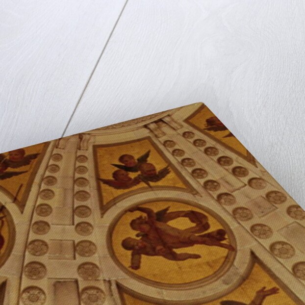 Detail of angels from the dome, built 1635-42 by Philippe de Champaigne