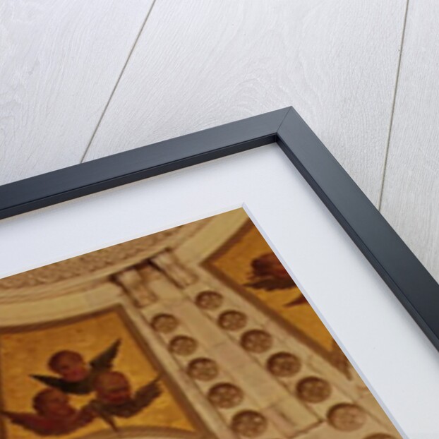 Detail of angels from the dome, built 1635-42 by Philippe de Champaigne