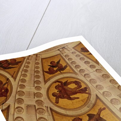 Detail of angels from the dome, built 1635-42 by Philippe de Champaigne
