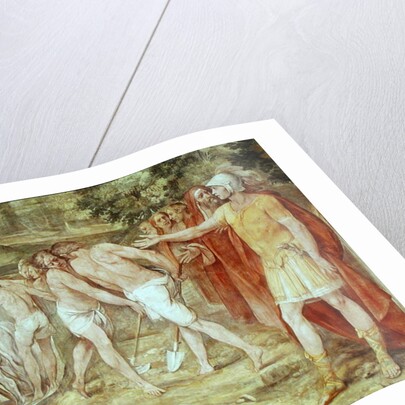 Romulus marking the limits of Rome by Giuseppe Cesari