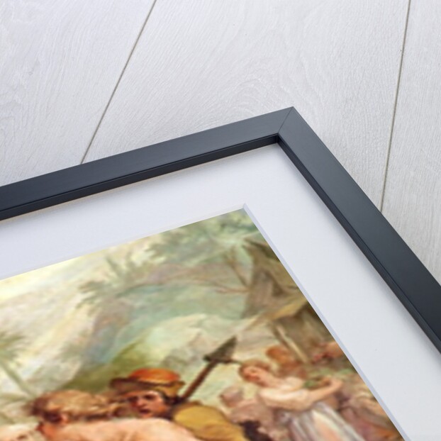 Romulus suckled by the she-wolf by Giuseppe Cesari