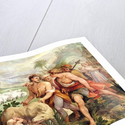 Romulus suckled by the she-wolf by Giuseppe Cesari